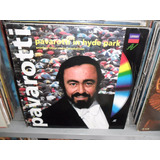 Laserdisc Pavarotti In The Hyde Park