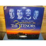 Laserdisc The 3 Tenors 1994 Capa