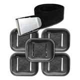 Lastro Para Mergulho Kit 5 Lastros G Cinto Fivela Inox