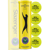 Lata 4x Bolas Tênis Wimbledon Slazenger Oficial Tubo Itf Apr