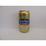 Lata Antiga Cerveja Bieckert Cheio 1998
