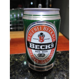 Lata Cerveja Cheia Ano 1995 Beck s Beer 330ml Colecionável