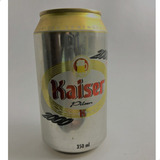 Lata Vazia Antiga Cerveja Kaiser Ano 2000