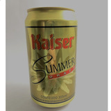 Lata Vazia Antiga Cerveja Kaiser Summer