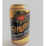 Lata Vazia Antiga Cerveja Miller Ano 1996