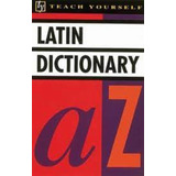 Latin Dictionary De Alastair