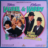 Laurel And Hardy Disco Laser Duplo Importado