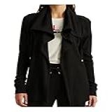 Lauren Ralph Lauren Cardigã Térmico Feminino De Malha Waffle, Polo Black, Gg