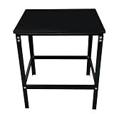 LAURINDOS Mesa Industrial 70x57x80 Serviço Bancada Multiuso Reforçada