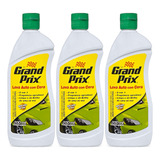 Lava Auto Com Cera Grand Prix 200ml Kit 3 Unidades