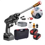 Lava Jato Portátil Alta Pressão Profissional Kit 2 Baterias