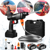 Lava Jato Portátil Alta Pressão Recarregavel Kit 2 Baterias