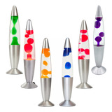 Lava Lamp Luminária Mesa Abajur Decoração Bolha Foguete 220v