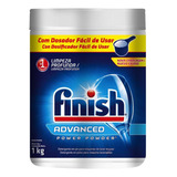 Lava louças Detergente Finish 1kg Advanced Power Powder
