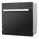 Lava Louças Philco Pll10 10 Serviços 6 Opções De Lavagem Cor Preto 110v