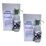 Lava Olhos Ducha Oftálmica De Parede 500ml Kit C 2 Un