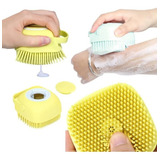 Lava Pelo Pet Escova Banho Cachorro Gato Dispenser Shampoo