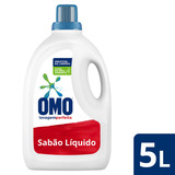 Lava roupas Líquido Omo Lavagem Perfeita Galão 5 Litros