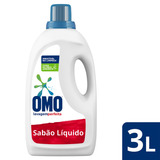 Lava Roupas Omo Liquido Lavagem Perfeita Multiação 3 Litros