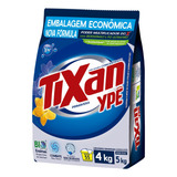 Lava Roupas Sabão Em Po Concentrado Primavera Tixan Ypê 4kg
