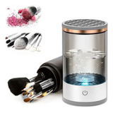 Lavador De Pincel Maquiagem Automático Limpeza Rápida