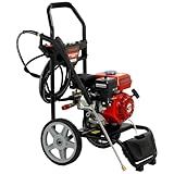 Lavadora De Alta Pressão A Gasolina 7hp Partida Manual 3400rpm 3000psi Motor Axial