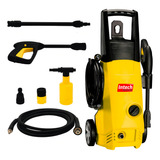 Lavadora De Alta Pressão Intech Machine Alabama Amarelo preto De 1500w Com 1740psi De Pressão Máxima 127v