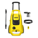 Lavadora De Alta Pressão Kärcher K3 Force 1.815 Psi 360 L/h C/ Canhão De Espuma E Lança De Jato Leque 127v