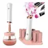 Lavadoras De Escovas De Maquiagem Elétricas Recarregável Usb Cor Rosa