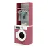 Lavanderia Mini Maquina De Lavar Infantil Diana Branco  Rosa