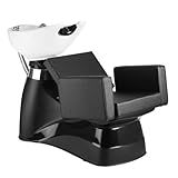 Lavatório De Cabelo Com Cuba Reclinável Dompel Square Class Branco