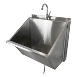 Lavatório Para Cuidados Integrados Em Aço Inox