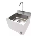 Lavatorio Pia Mãos Assepsia Acionamento Joelho Aço Inox 304