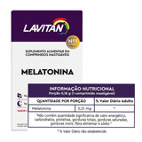 Lavitan Melatonina 0 21mg 150 Compimidos Mastigáveis