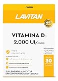 Lavitan Vitamina D 2.000ui Comp Rev X 30, Laranja, Pequeno