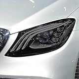 LAVIYE Farol Do Carro Película Protetora Lanterna Traseira Fumado Preto Transparente Adesivo TPU Para Mercedes Benz Maybach W222 X222