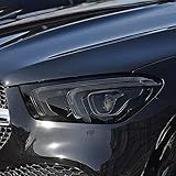 LAVIYE Farol Do Carro Película Protetora Lanterna Traseira Resistente A Riscos Transparente Adesivo TPU Preto Para Mercedes Benz GLE Classe SUV W167 2020 O Momento AMG