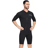 LayaTone Roupa De Mergulho Masculina De 3 Mm Ideal Para Mergulho Mergulho Com Snorkel Surf E Natação