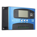 Lazhu 40a Mppt Solar Charge Controlador Dual Usb Ld Display