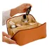 Laziness Blogueirinha Grande Necessaire Feminina Maquiagem Viagem Bolsa Organizador Cor Marrom Liso