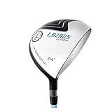 LAZRUS GOLF Conjunto De Tacos De Golfe Infantil Premium Para Meninos Ou Meninas Tacos De Golfe Júnior Motorista Madeira Fairway Ferro 7 PW Putter Azul Ou Rosa Azul Idade 6 9 RH Fairway 