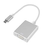 Lbsc Adaptador Usb C Para Vga - Cabo Usb C Para Vga - Compatível Com Macbook Pro, Macbook Air, Ipad Pro, Telefone, Projetor, Laptop