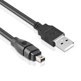 LBSC USB 2-0 Macho Para IEEE 1394 Cabo Conversor Adaptador ILink Macho De 4 Pinos Firewire Para USB Para DCR-TRV75E DV