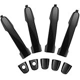 Lcyolada Maçanetas Externas Externas Para Toyota Camry 2002 2006 Toyota Corolla 2003 2013 Toyota RAV4 2001 2012 Toyota Matrix 2003 2013 Pontiac Vibe 2003 2010 81309