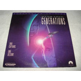 Ld Laser Disc Duplo Star Trek Generations Raridade Semi novo