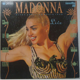 Ld Laser Disc Madonna 1990 Live, Importado Usa Seminovo