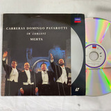 Ld Laserdisc Carreras Domingo Pavarotti In Concert Mehta