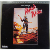 Ld Laserdisc Mad Max 1979 Importado Japão Raríssimo