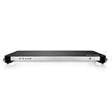 LE COOK Mesa Térmica Elétrica Pista Quente De Vidro Com LED 220V- Aço Inox Premium- Design Moderno- Aquecimento Até 130-C- 500W- Para Buffets- Eventos E Cozinhas Gourmet