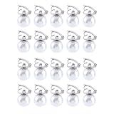 Leadigol 20 Peças Mini Presilhas De Cabelo Pérola Clipe De Fivela De Cabelo De Noiva Mini Pérolas Pequenas Elegantes Presilhas De Cabelo Acessórios De Decoração De Cabelo Para Mulheres Meninas Festa